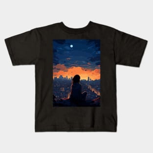 City Lights Serenade Kids T-Shirt